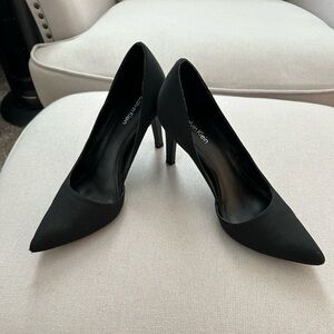Black Calvin Klein dress heel